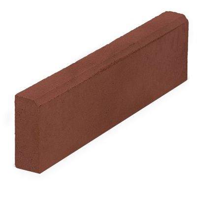 Бордюр тротуарний 800x200x80 мм вишня