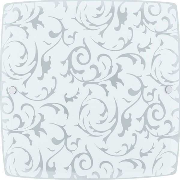 Светильник настенный Eglo SCALEA 1 90044 2x60 Вт E27 белый с рисунком 