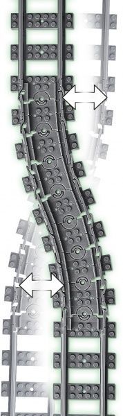 Конструктор LEGO City Рельсы 60205