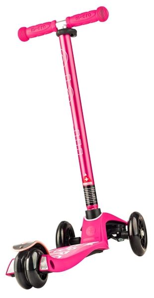 Самокат Micro Mobillity Systems Maxi Micro deluxe shocking pink розовое сияние ММD035 