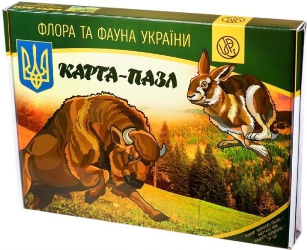 Пазли Uteria Флора і фауна України
