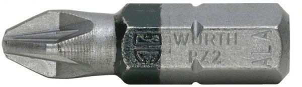 Бита WURTH PZ2 25 мм 2 шт. 0614176652