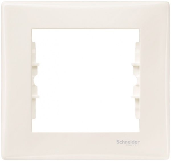 Рамка Schneider Electric Sedna кремовый
