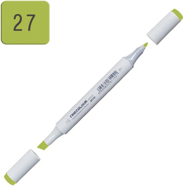 Маркер спиртовий FINECOLOUR Junior EF101-27 трав'яний 
