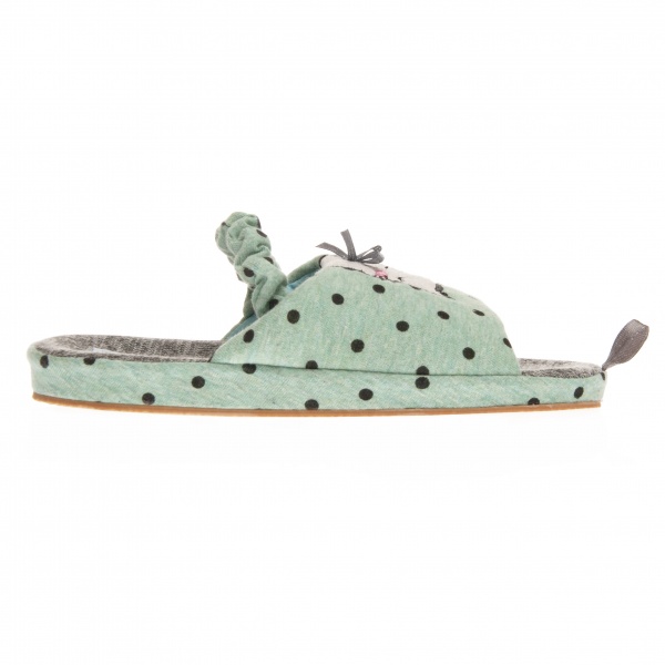 Капці дитячі для дівчинки Home Story р.28 м'ятний 210851-12 