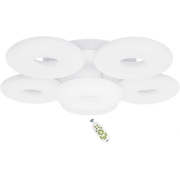 Люстра светодиодная Hopfen Ring c пультом ДУ 110 Вт белый 