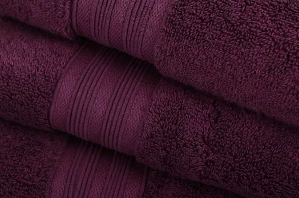 Рушник 011 Plum 50x90 см сливовий ABC 