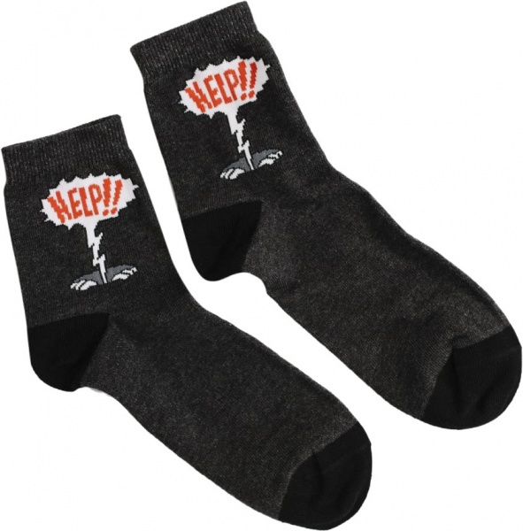 Носки детские унисекс Легка хода 4 сезона р. 22–24 темно-серый 