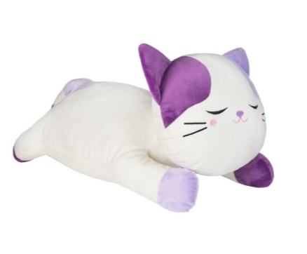 М'яка іграшка DGT-PLUSH Ледачий кіт 55 см білий KSO1_SU