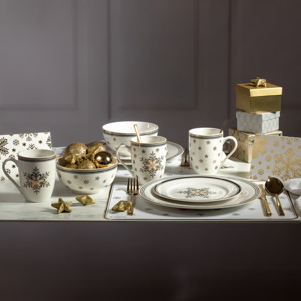 Коврик для сервировки Ambition little stars ПП 40x30 см белый