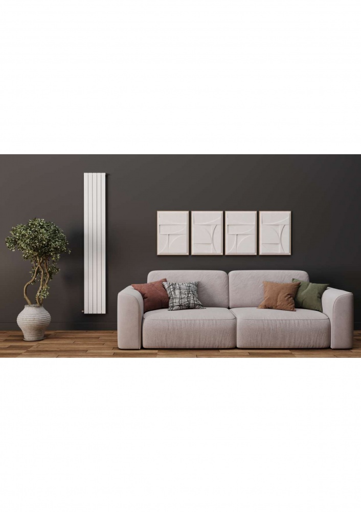 Радіатор Sira by Akfa Aurora 6 секцій 1800 мм білий