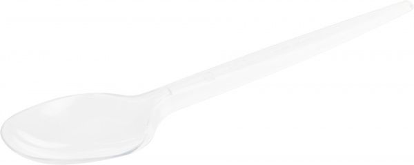 Ложка пластикова прозора 10 шт.