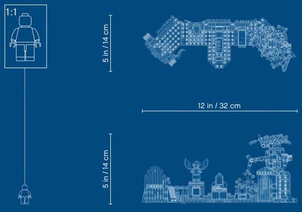 Конструктор LEGO Hidden Side Загадка цвинтаря 70420