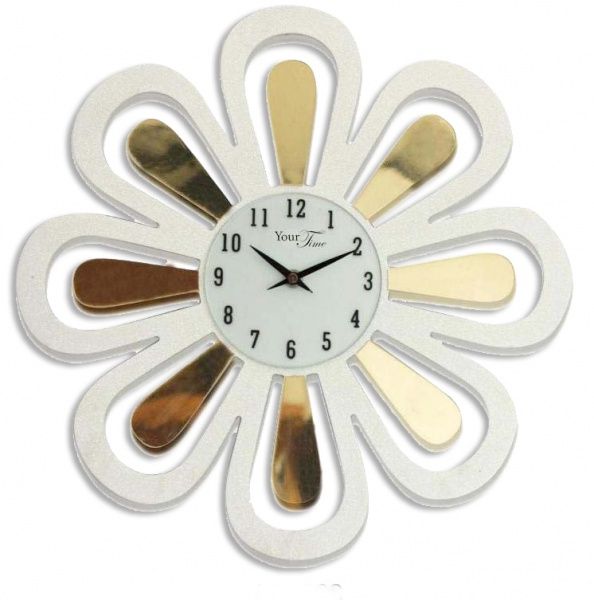 Часы настенные с напылением МДФ/акрил 02-230