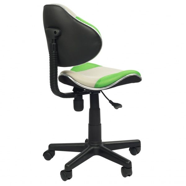 Кресло детское STR FW1 серый/зеленый 