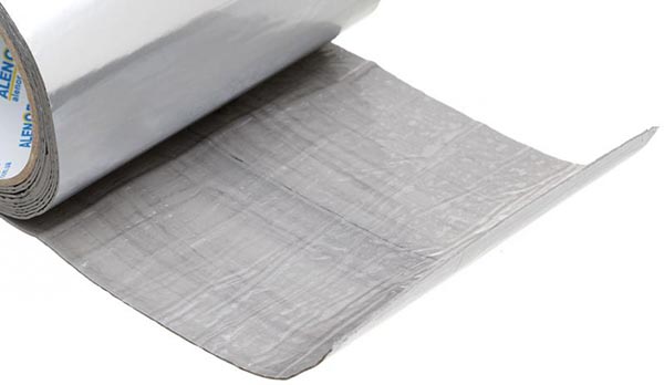 Лента герметизирующая Alenor BF бутиловая 150 мм x 3 м алюминиевая