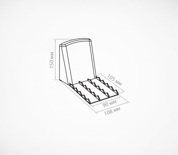 Опора пластиковая с магнитной основой EPG