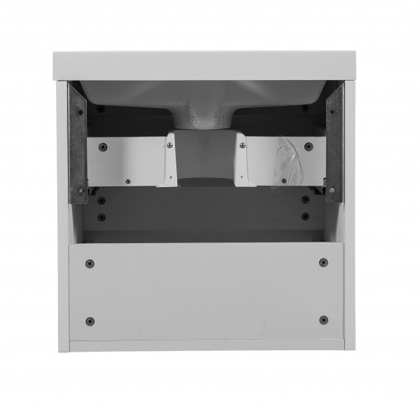 Тумба підвісна Aqua Rodos Vista білий глянець з умивальником Ваr 50 см