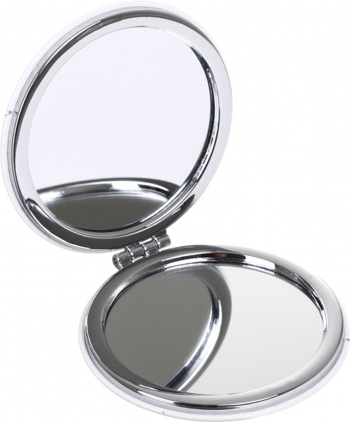 Дзеркало кишенькове косметичне Лідер Канц Приналежності жіночі кругле 6 варіантів в асортименті 