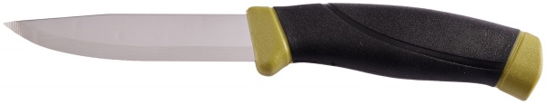 Нож Morakniv с фиксированным клинком Companion S Olive Green 2305.02.37
