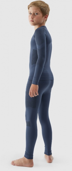 Комплект термобелья 4F SEAMLESS UNDERWEAR M096 4FJAW23USEAM096-32S р.158 синий