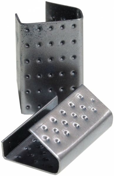 Скоба металлическая  рифленая 10 мм