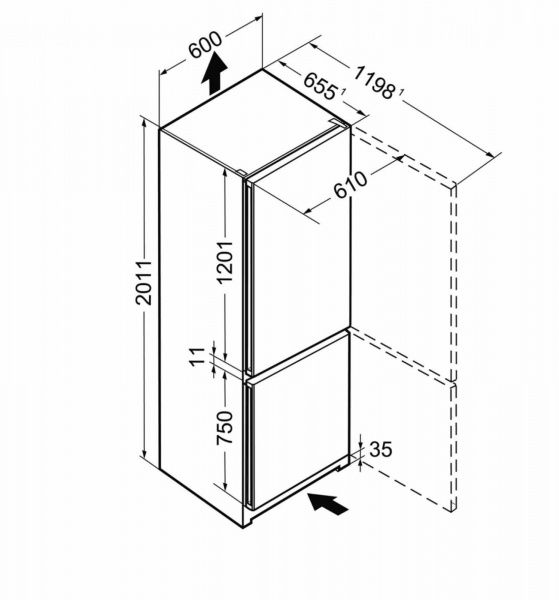 Холодильник Liebherr CNef 4813