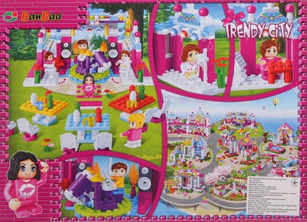 Конструктор BanBao Trendy City Концерт 6113