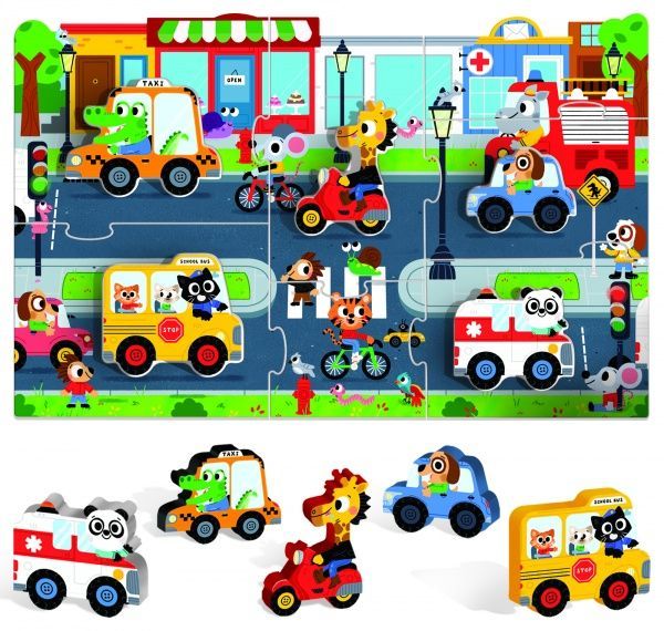 Пазл Headu Монтессорі_Місто IT22373