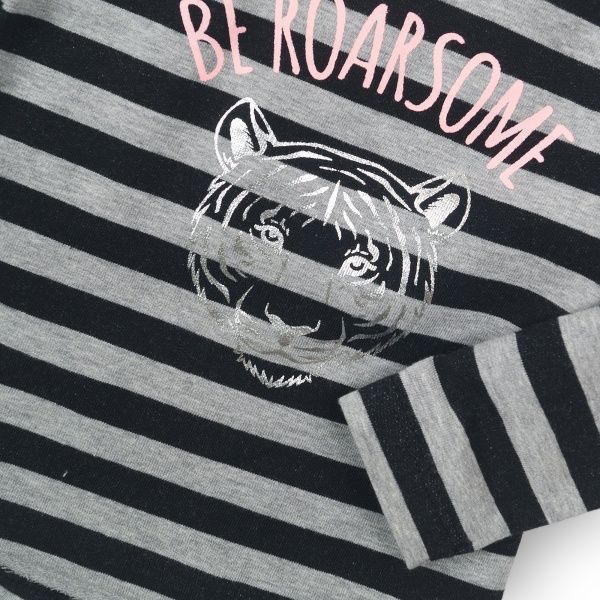 Джемпер Dirkje р.74 черный с серым D36423-35 