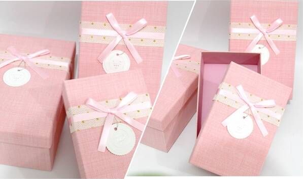 Коробка подарункова UFO 12351-032 21х14х8 см Pink