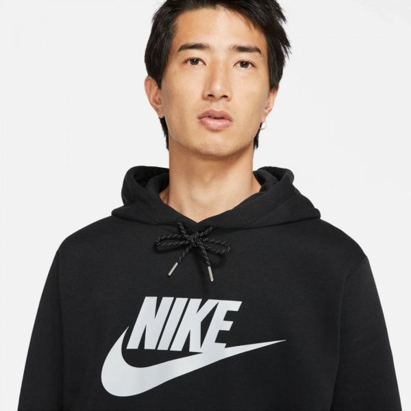 Джемпер Nike M NSW HOODIE PO BB Q5 CU4373-010 р. XL чорний