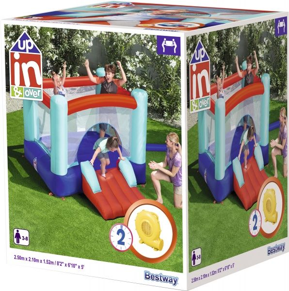 Батут надувний Bestway Slide Park 250х210х151 см