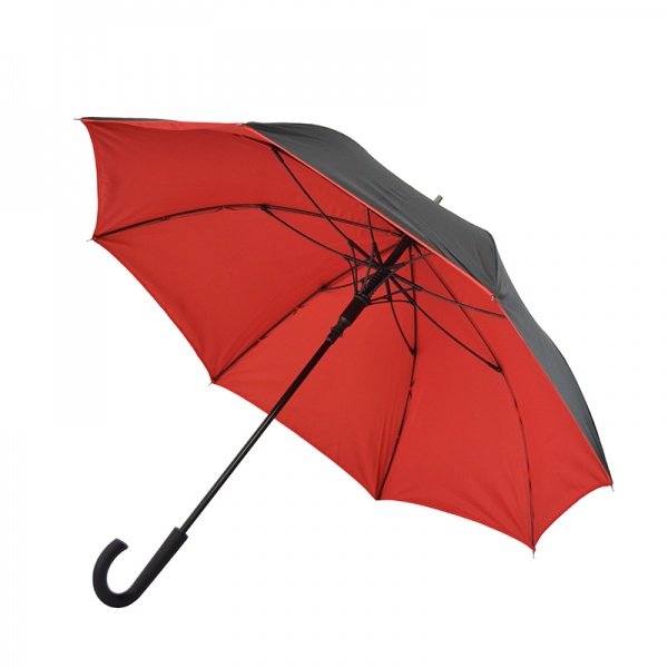 Зонт-трость Bergamo полуавтомат Bloom 71250-5 красный 