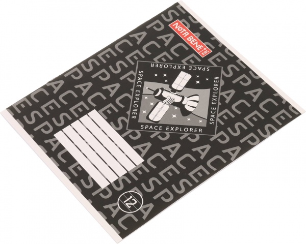 Тетрадь школьная Space скоба 12 листов в линию Мечты сбываются