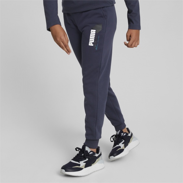 Брюки Puma ALPHA SWEATPANTS FL B 67010843 р. 152 черный