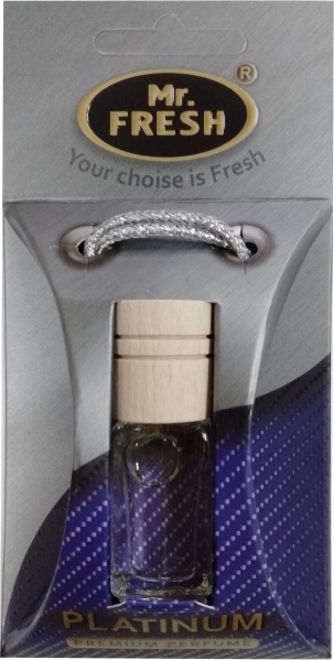 Ароматизатор підвісний Mr.fresh Premio Platinum 5 мл