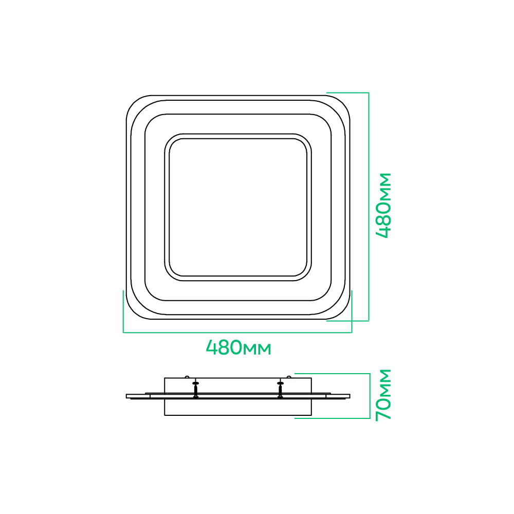 Світильник світлодіодний ARDERO SMART PEARL білий 3000-6500 К AL6400ARD