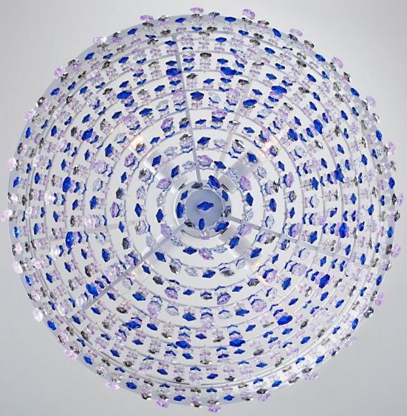 Люстра підвісна Strotskis Elisa 4x60 Вт E14 хром/білий 286/4 