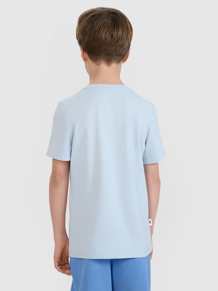 Футболка 4F TSHIRT M2643 4FJRSS25TTSHM2643-34S р.152 голубой