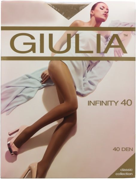 Колготки Giulia INFINITY 40 den daino р. 2 телесный 