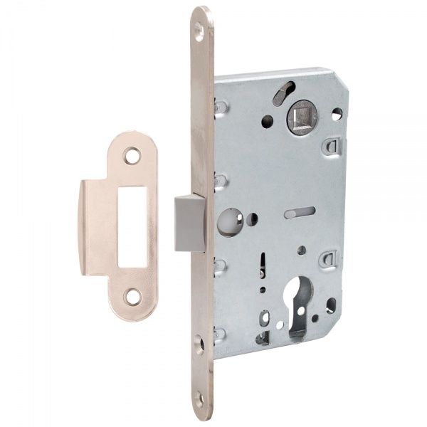 Дверний замок міжкімнатний Comit 81693 нікель