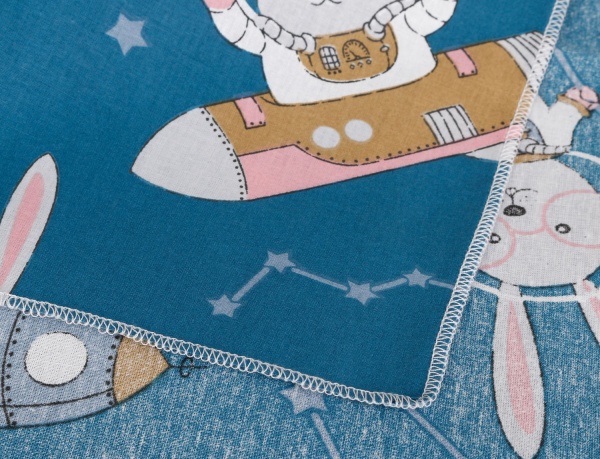 Пелюшка Україна Cosmo 2222322597015 90х110 см синій 