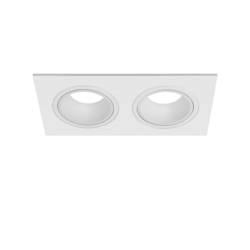 Светильник встраиваемый (Downlight) Feron DL0385 двойной MR16 белый 