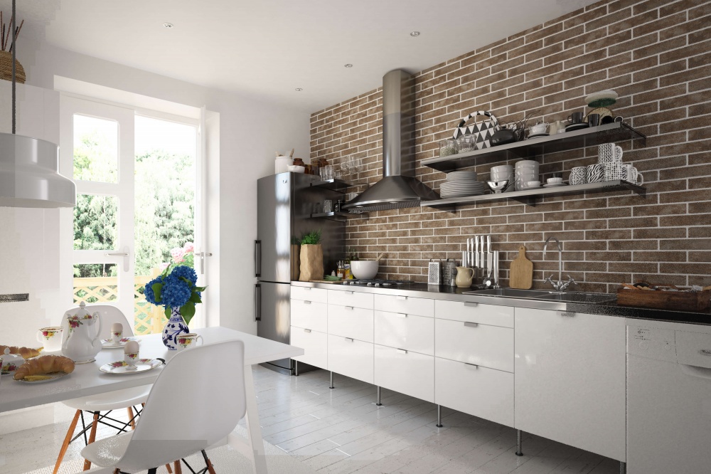 Плитка Golden Tile Brickstyle Baker Street beige 221010 6x25 см