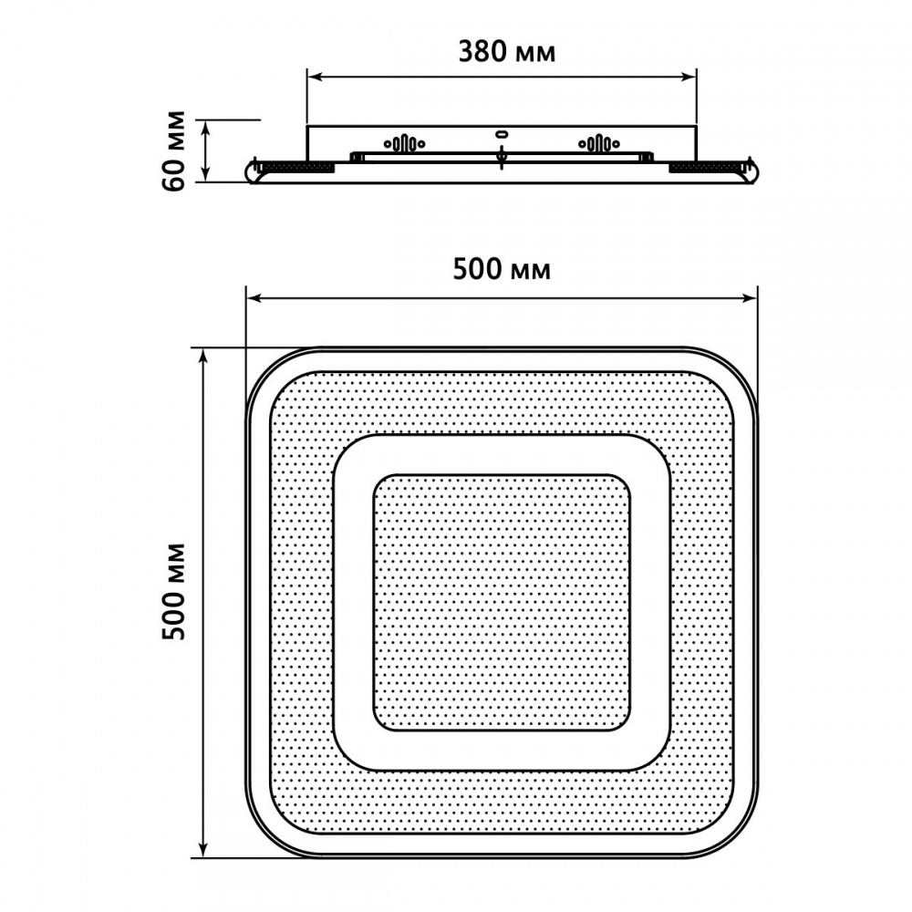 Светильник светодиодный LIGHT SET CHAYKA LED 669010 106 Вт белый/серый 3000-6500 К