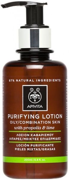 Лосьйон Apivita Cleansing з прополісом та лаймом 200 мл