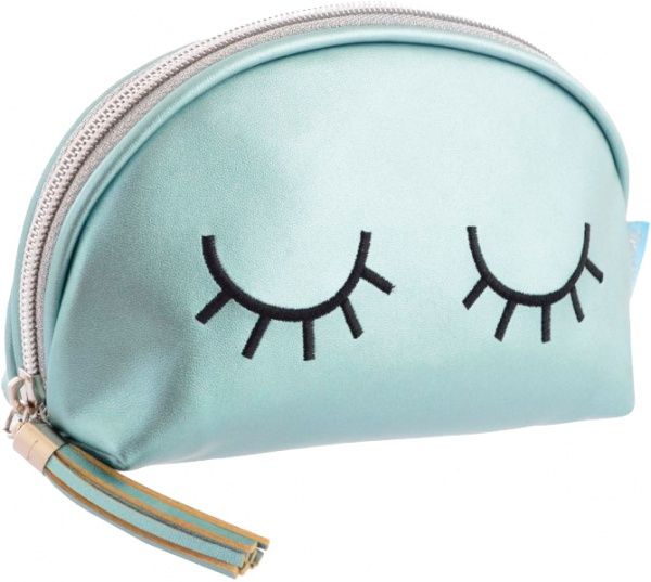 Пенал косметичка YW-34 Sleeping eyes YES м'ятний