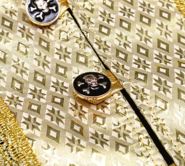 Костюм дитячий карнавальний КАРНАВАЛІЯ Капітан Піратів 5-7 років р.122 зелений 