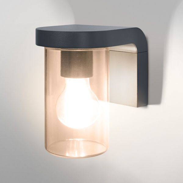 Бра Ledvance Classic Cascade Wall (янтарь) E27 IP44 темно-серый 